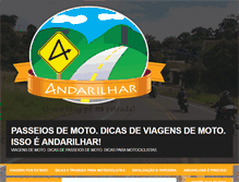 Tablet Screenshot of andarilhar.com
